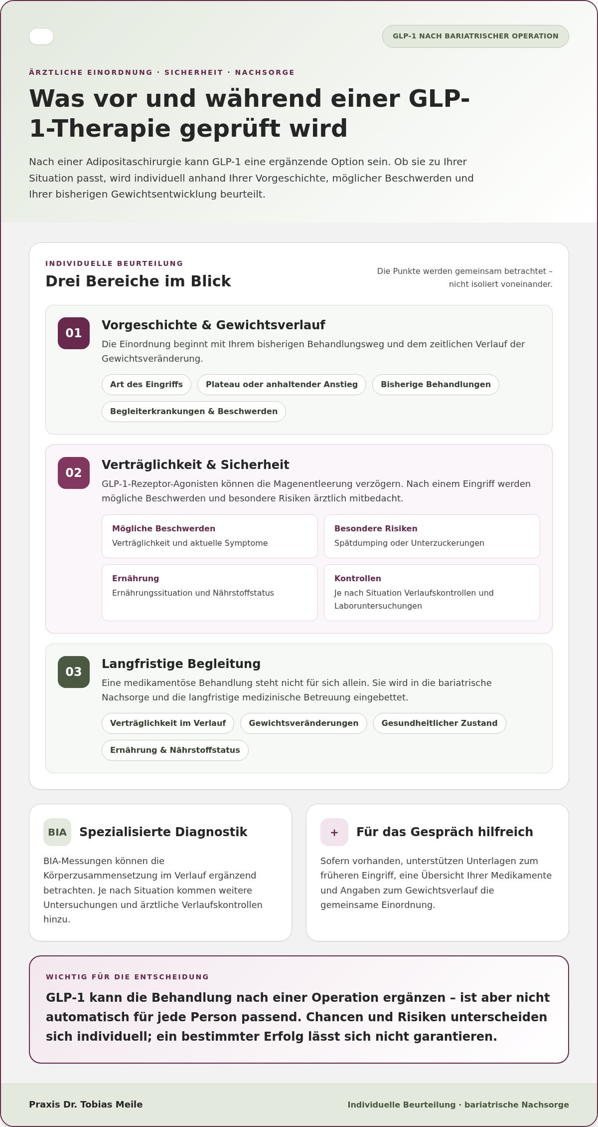 GLP-1 nach Adipositas-OP: Hilfe bei Gewichtszunahme