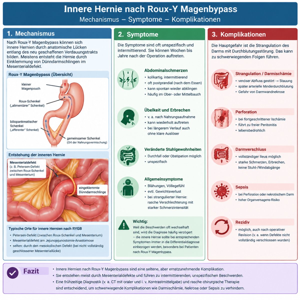 Innere Hernie nach Roux-Y Bypass: Diagnose & Hilfe