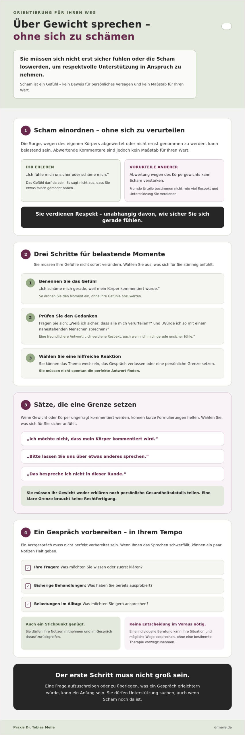 Schamgefühl wegen Übergewicht ablegen: erste Schritte zu mehr Selbstmitgefühl